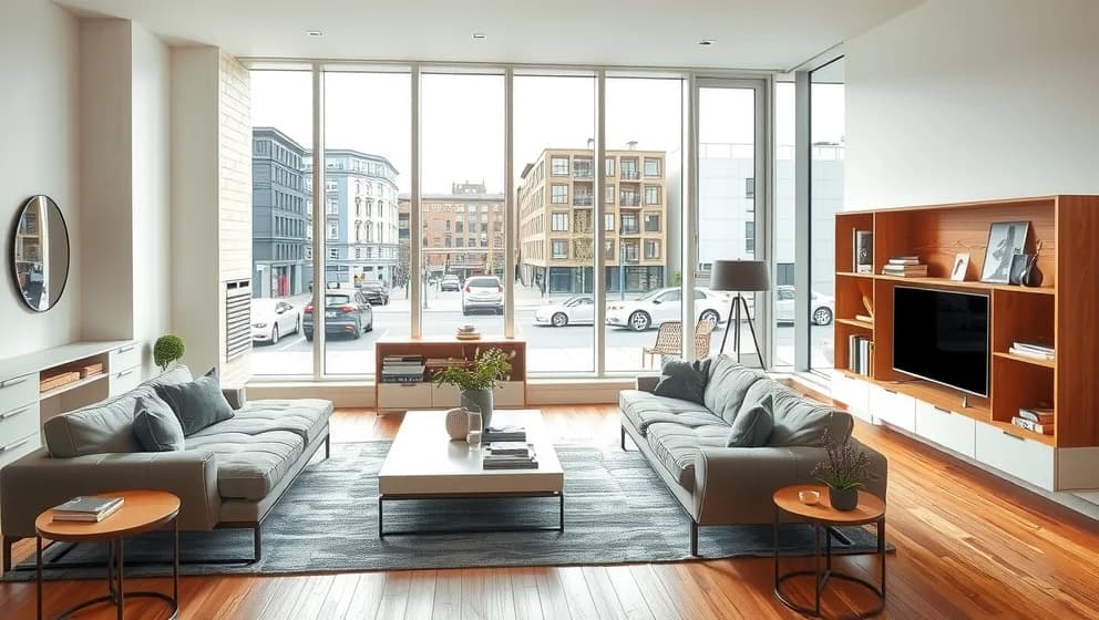 Edvin Törnbloms lägenhet i Stockholm